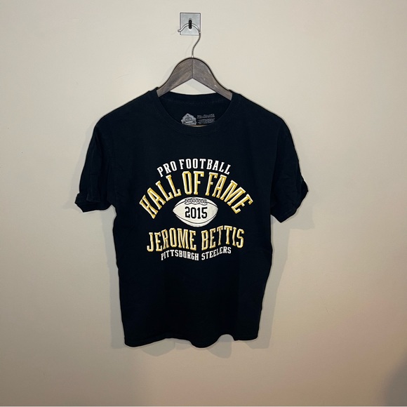 Pro Football Hall of Fame | Jerome Bettis | Pittsburgh Steelers Tshirt | Size XL - Picture 1 of 4